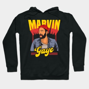 Marvin Gaye Vector Design Hoodie